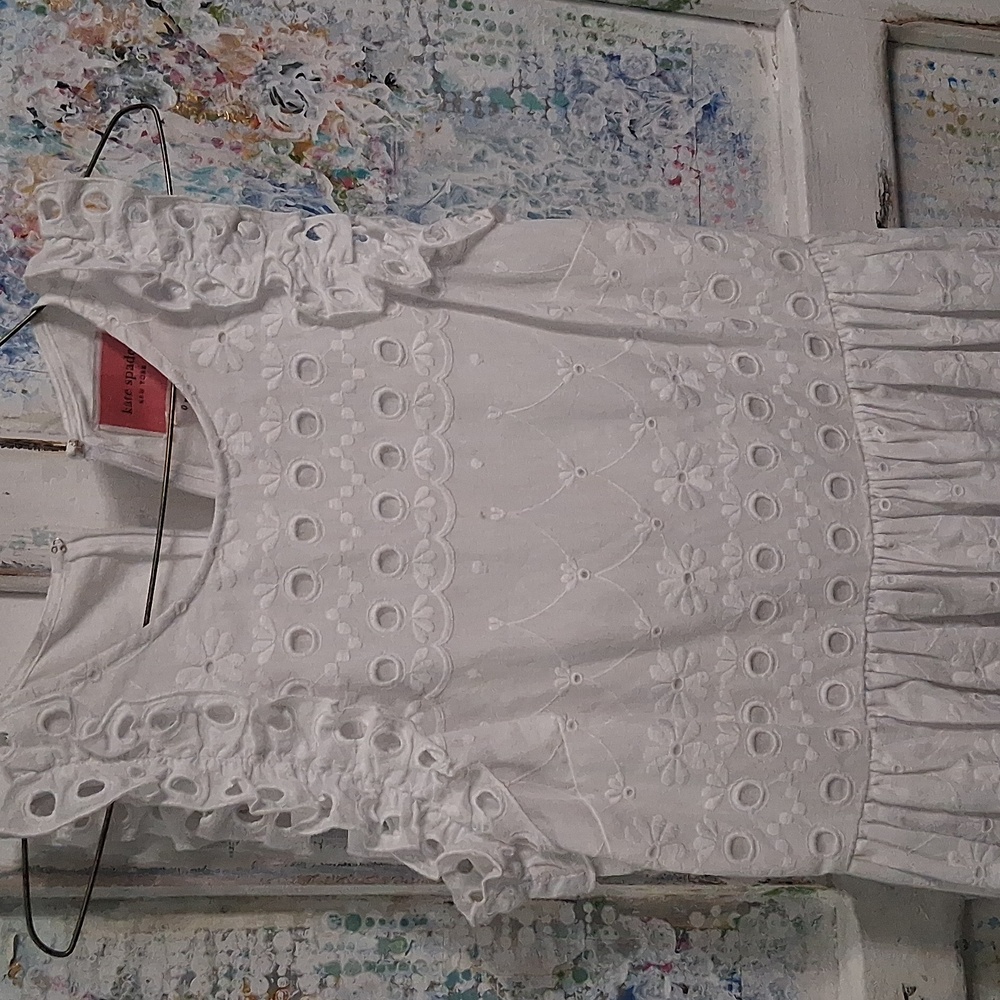 KATE SPADE EYELET DRESS - Picture 2 of 14